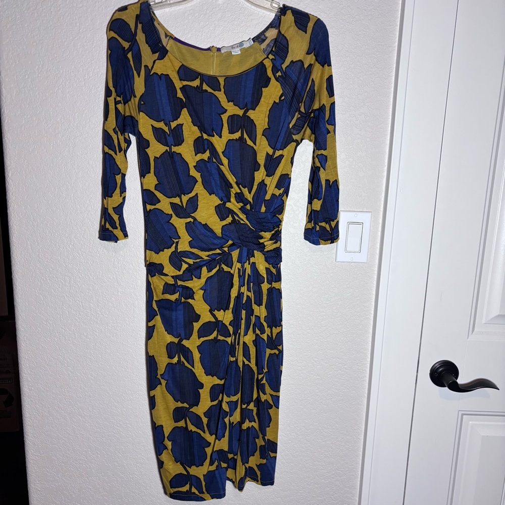 Boden Blue and Yellow HarperDress